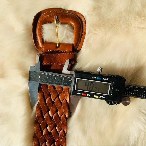 Italian Round Covered Buckle Butter Leather Soft Belts